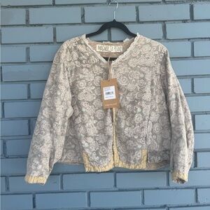 Magnolia Pearl Blockprint Sirsi Jacket Gumdrop NWT